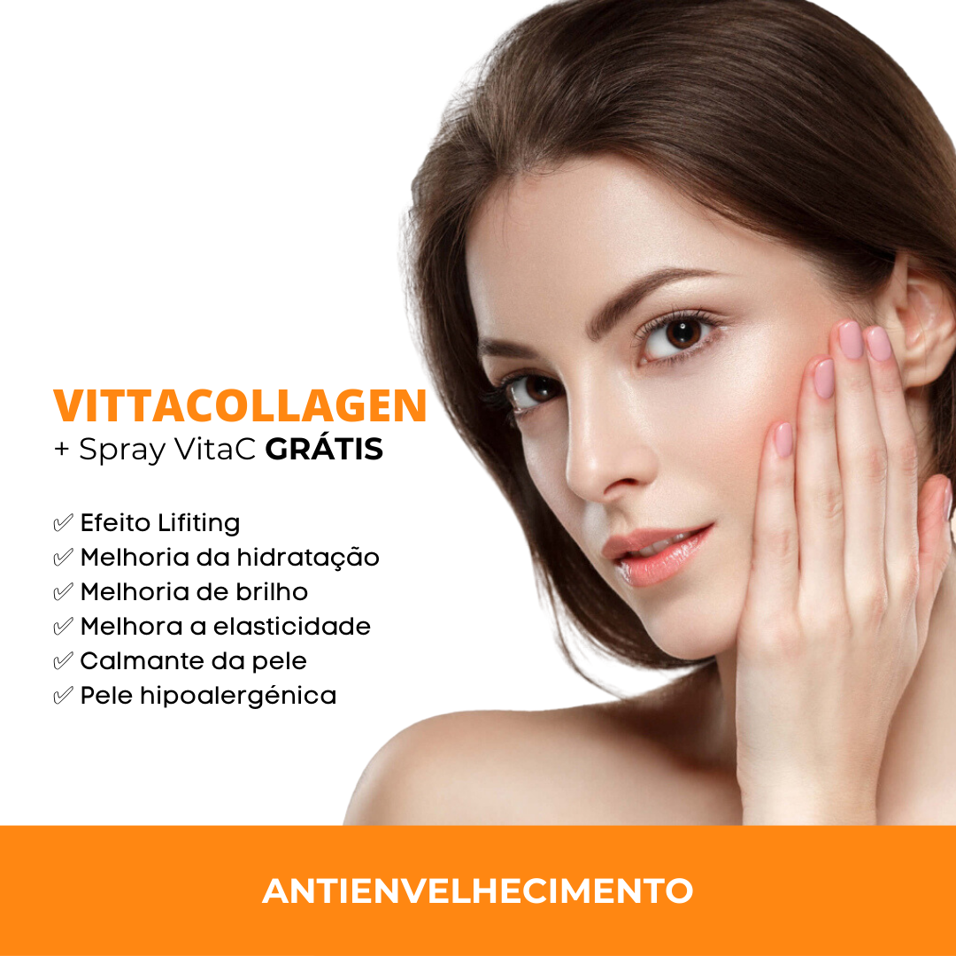Máscara VittaCollagen + Spray VitaC GRÁTIS - Minha loja